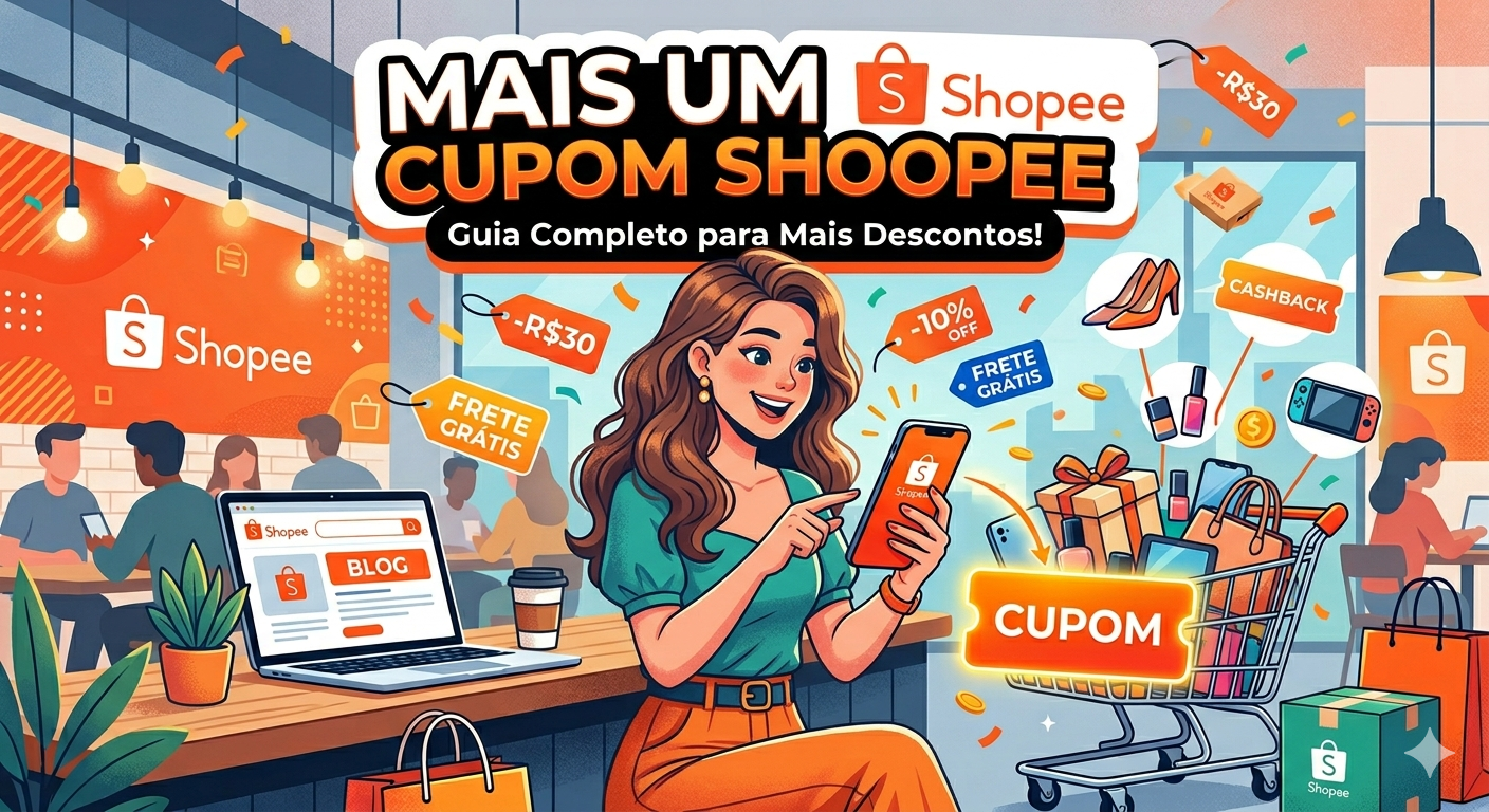 Aproveite o cupom de desconto Shopee e economize nas suas compras