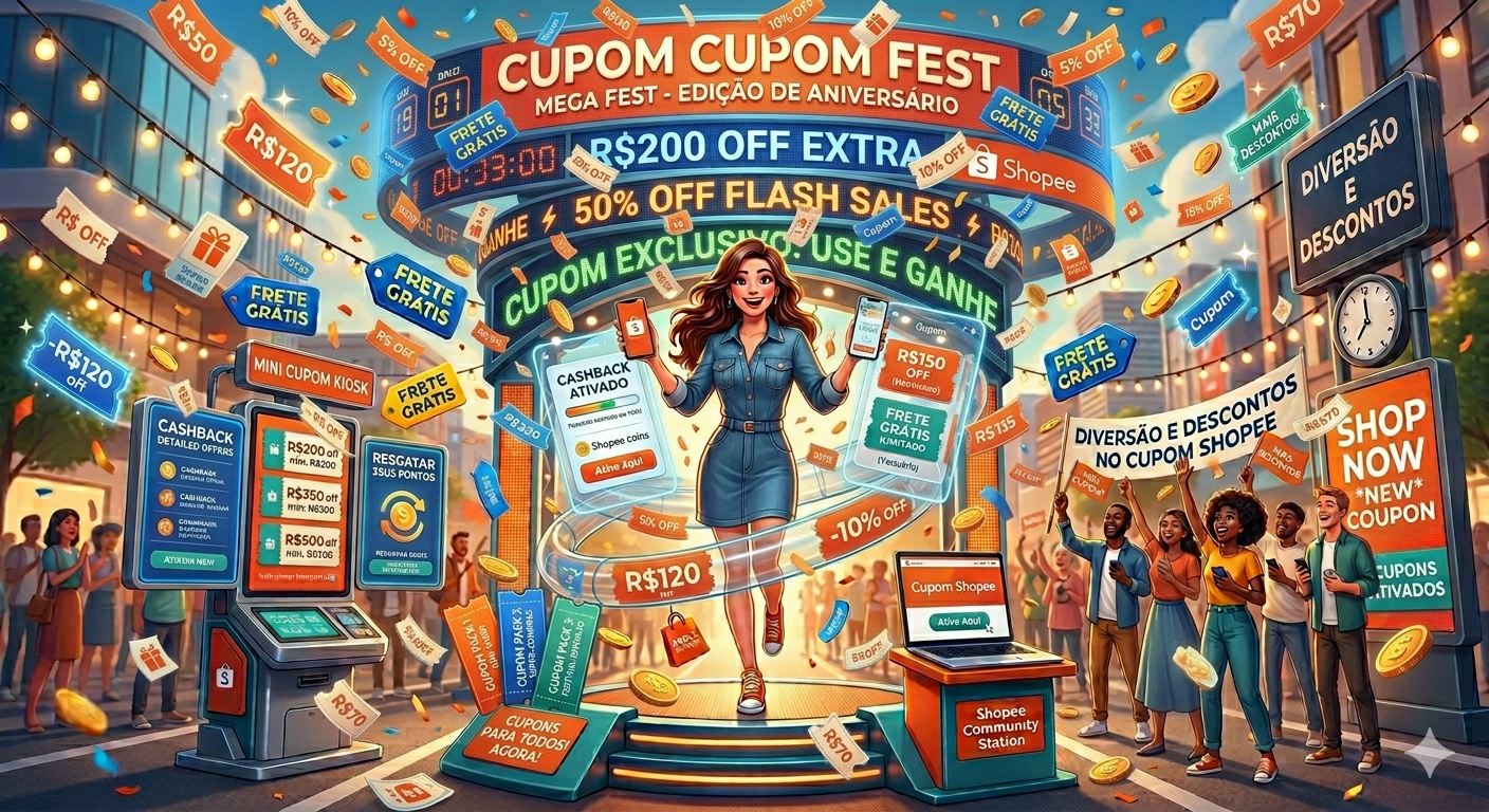 Aproveite o cupom de desconto Shopee e economize em suas compras